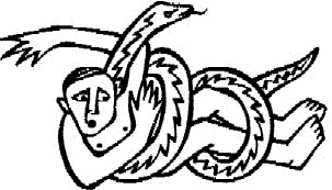 warslyng with a python